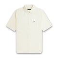 Fred Perry - Oxford SS Shirt in Ecru - Nigel Clare