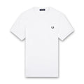 Fred Perry - Ringer T-Shirt in White - Nigel Clare