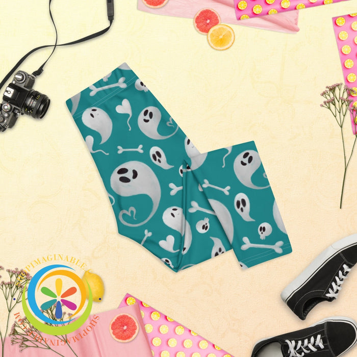 Fun Boo Halloween Capri Leggings Leggings