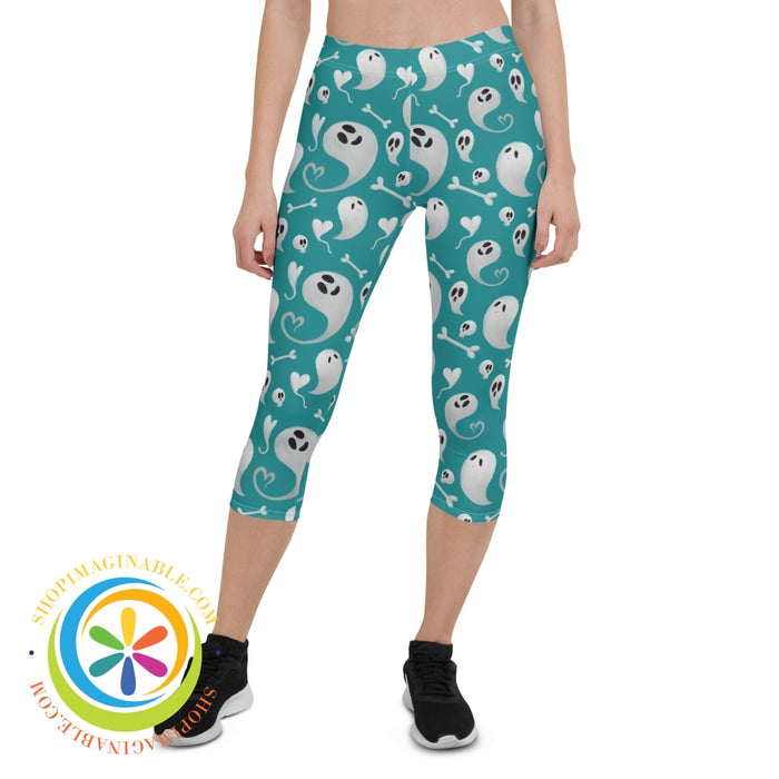 Fun Boo Halloween Capri Leggings Xs Leggings