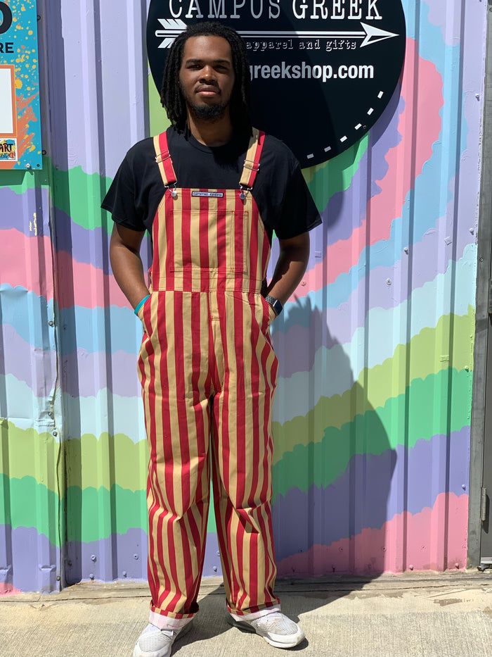 Game Day- Bibs Overalls (Garnet & Gold)
