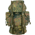 German Army Flecktarn Rucksack - German Army Surplus - Hiking Packs