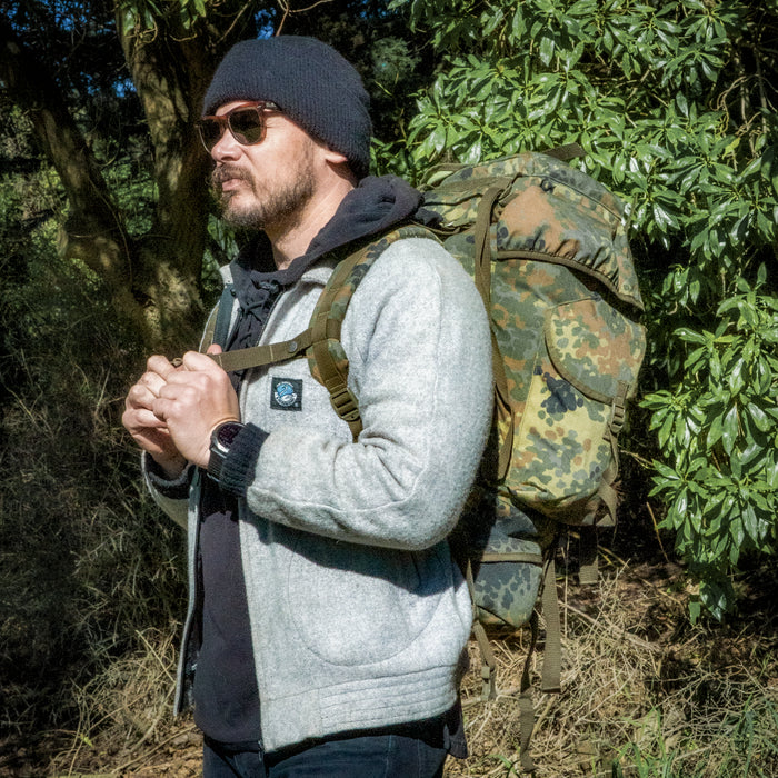 German Army Flecktarn Rucksack - German Army Surplus - Hiking Packs