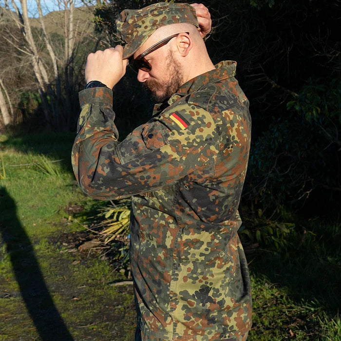 Genuine Flecktarn Field Cap - New - German Army Surplus - Caps