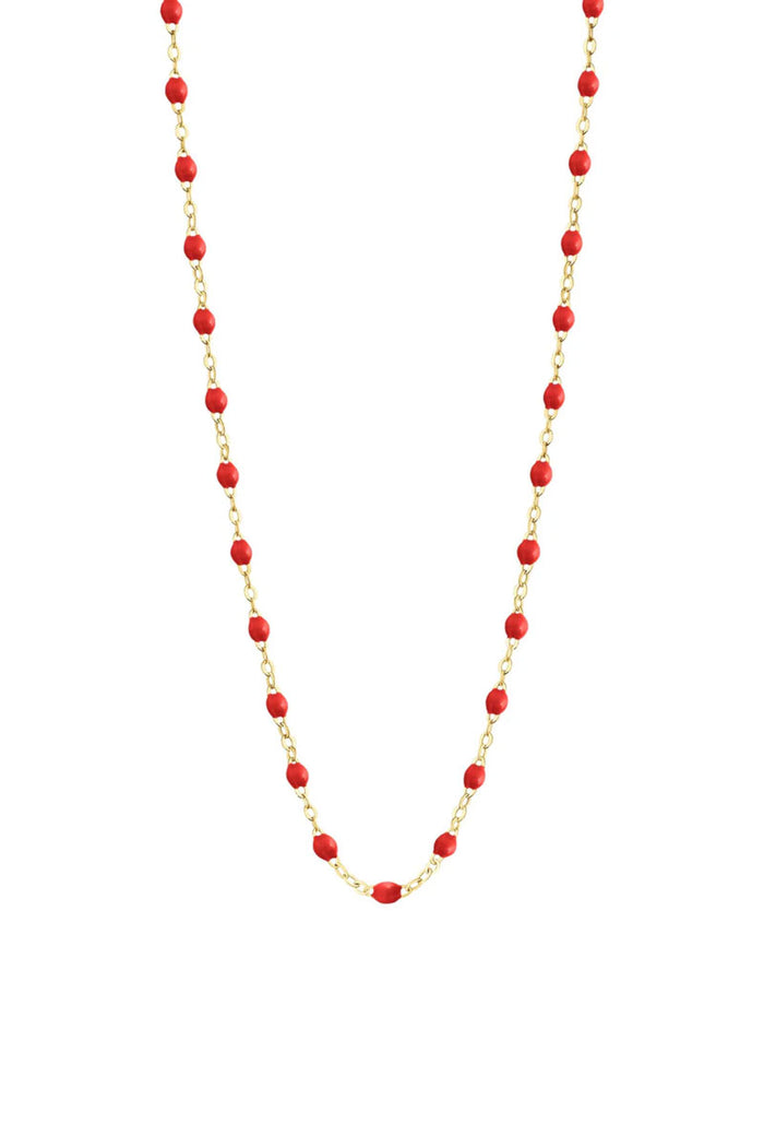 Gigi Supreme Classic 1 Diamond Necklace - Poppy White Diamond & 18k Yellow Gold