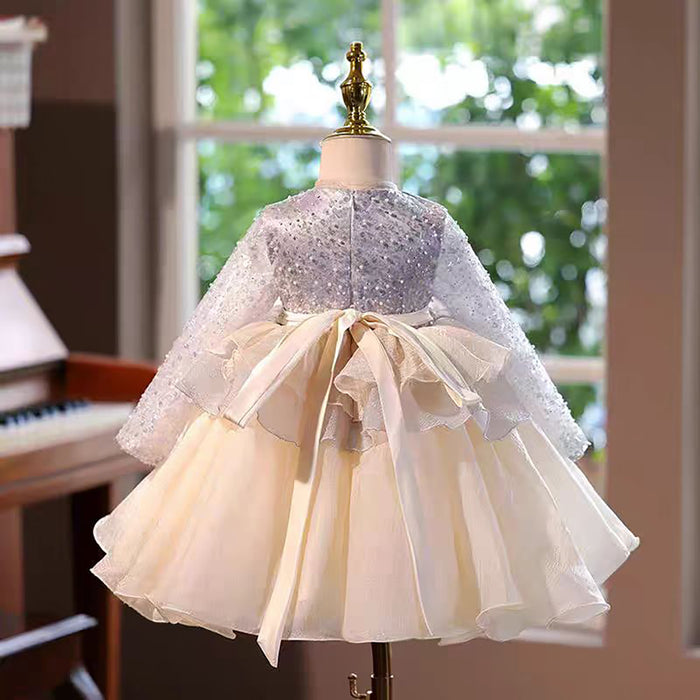 Girl Dress Kids Wedding Birthday Holiday Party Celebration J458