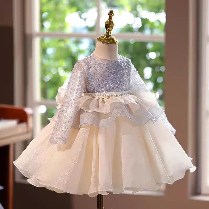 Girl Dress Kids Wedding Birthday Holiday Party Celebration J458