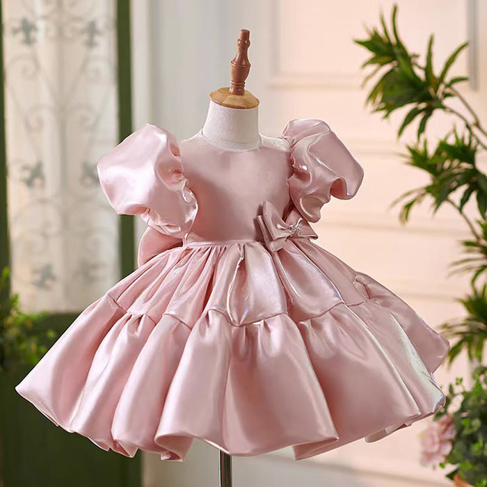 Girl Dress Kids Wedding Birthday Holiday Party Gown J457