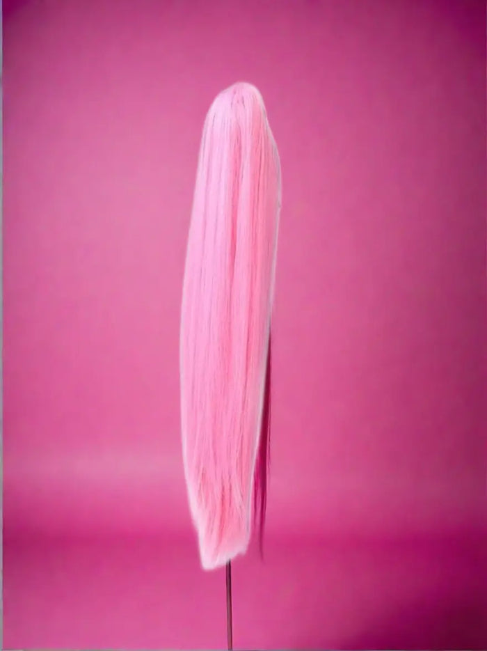 Girls Pink Ponytail Clip-On Hair Extension Mia Belle Girls