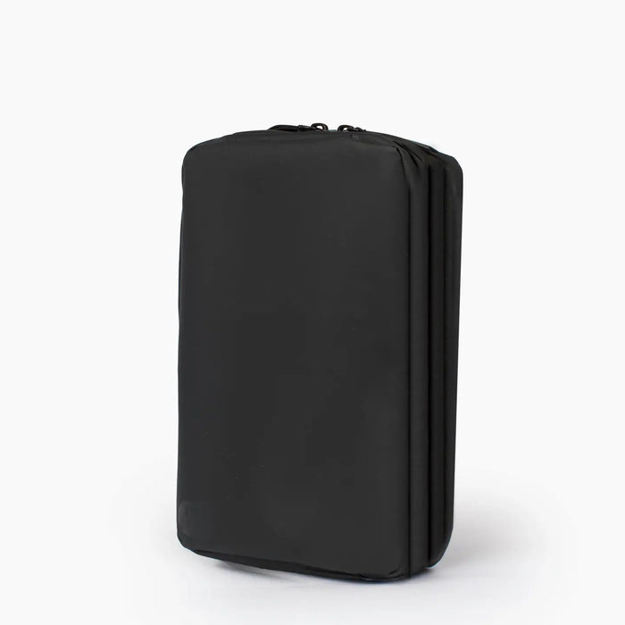 Forager Provisions LTD Gravel Outdoor black Explorer slim washbag with a durable water-resistant finish
