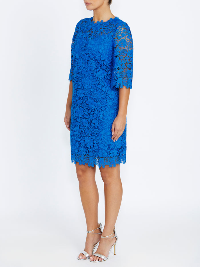 Haisley Azure Lace Dress