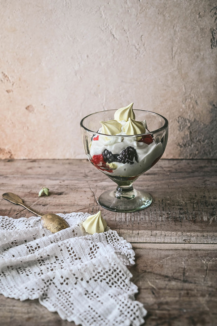 Handblown Parfait Dessert Glass