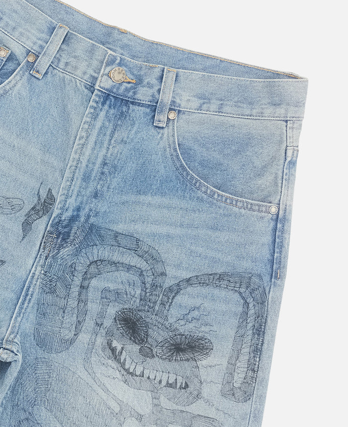 Hao Bootcut Jeans (Blue)