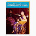 Happy Birthday From One W**re Greeting Card