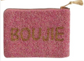 Hazel Mazel Beaded Zip Pouch