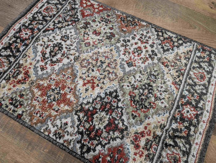 Central Oriental Stair Runners Heirloom Brown Stair Runner 6116ABM 26in and 33in with Rugs