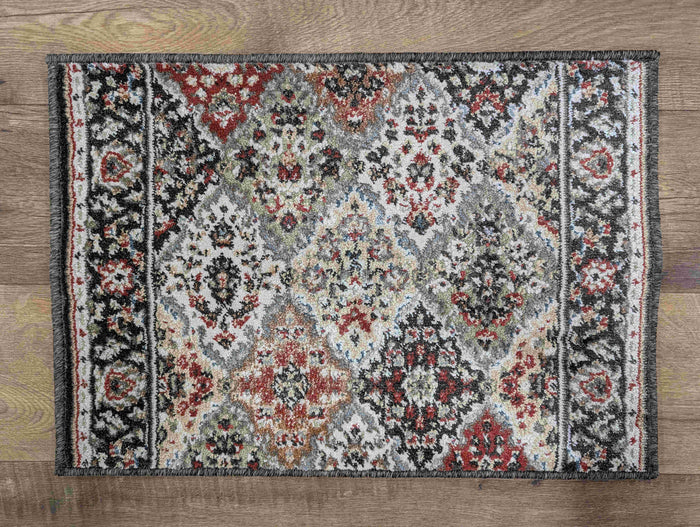 Central Oriental Stair Runners Heirloom Brown Stair Runner 6116ABM 26in and 33in with Rugs