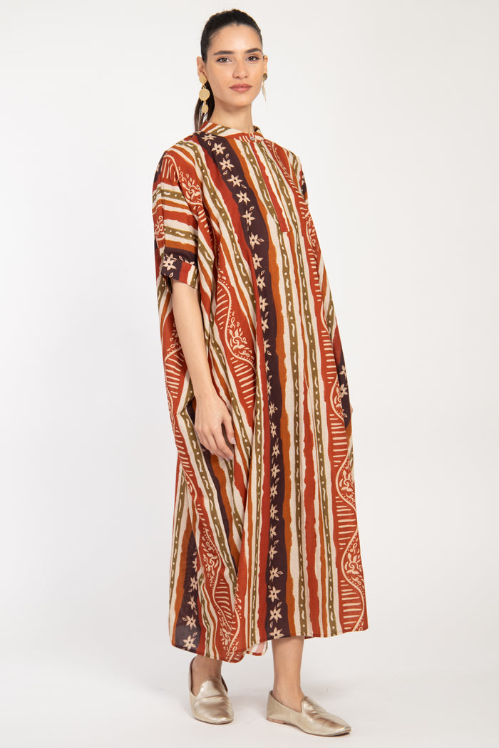Helen Cotton Tribal Dress