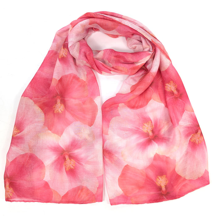 Hibiscus Scarf (70x180cm)  - Exclusive Design