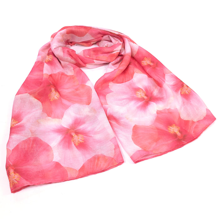 Hibiscus Scarf (70x180cm)  - Exclusive Design