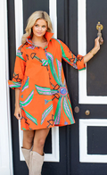 House of MBR Shirt Dress