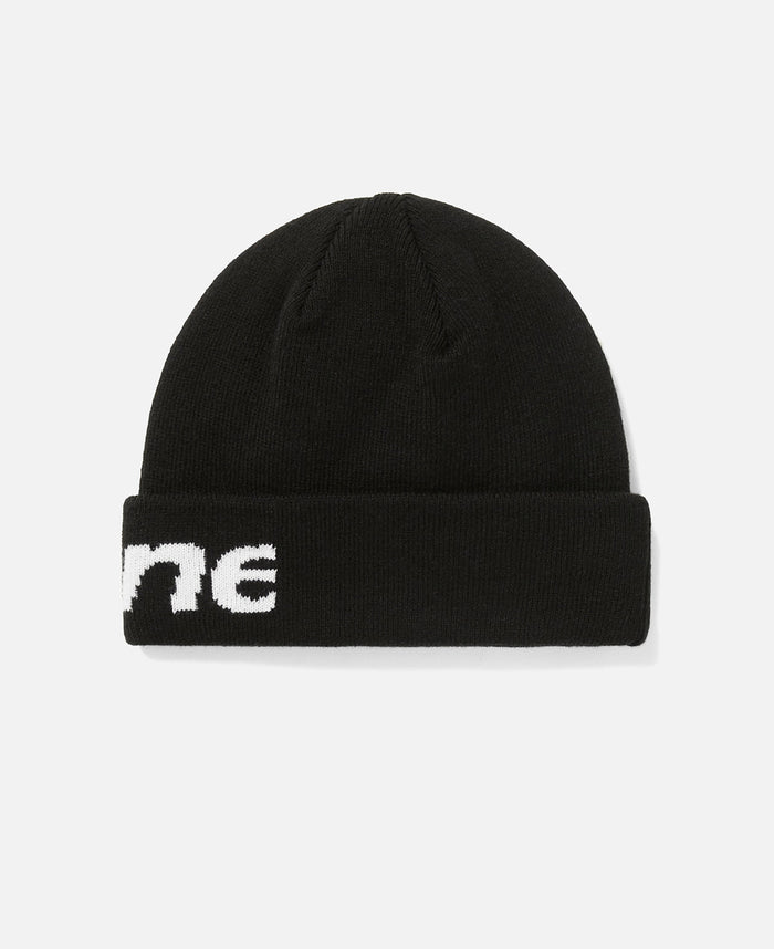 HSP-Logo Big Cuff Beanie (Black)