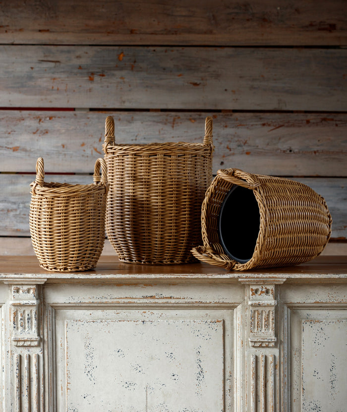 Indoor/Outdoor Double Handled Basket