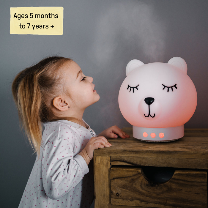 baby with baby dream machine by ingenuity