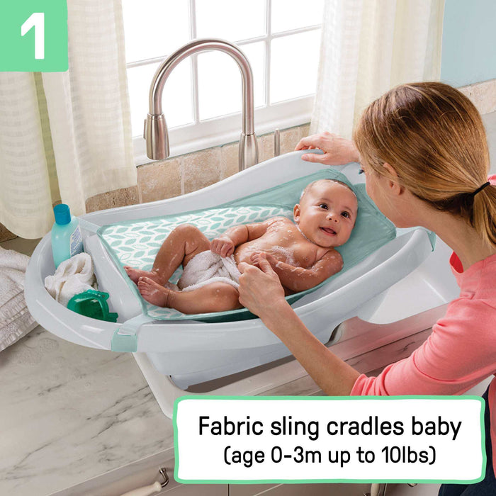 Ingenuity Comfy Clean Deluxe Newborn to Toddler Bather