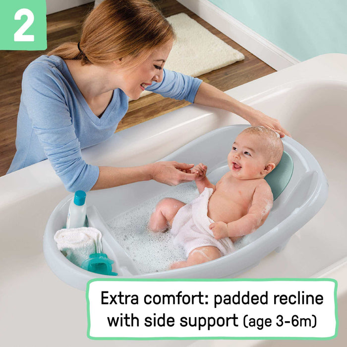 Ingenuity Comfy Clean Deluxe Newborn to Toddler Bather