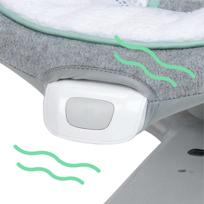 Ingenuity ConvertMe 2-in-1 Compact Portable Baby Swing 2 Infant Seat, Swell