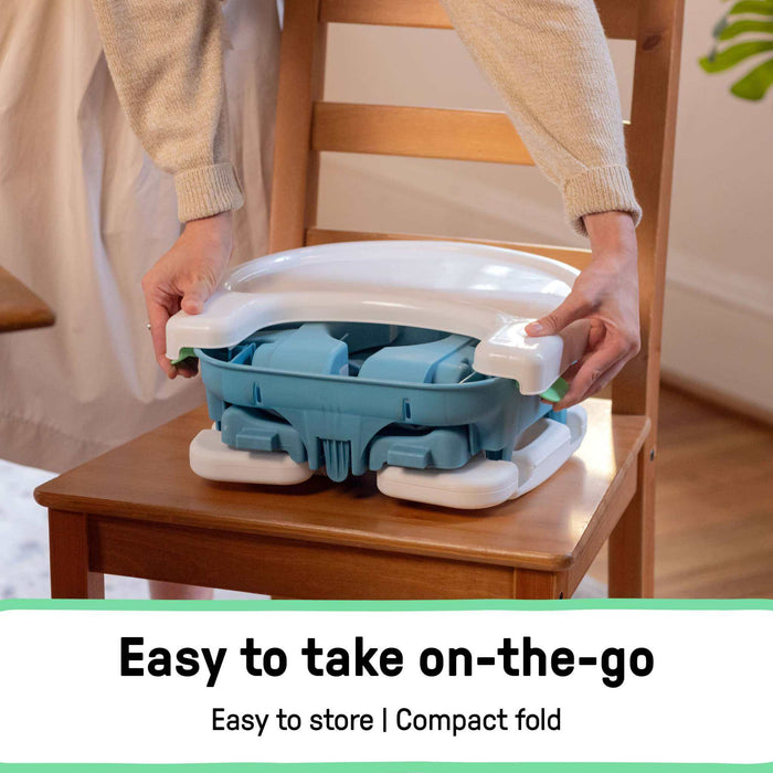 Ingenuity Deluxe Comfort Folding Baby Booster - Teal