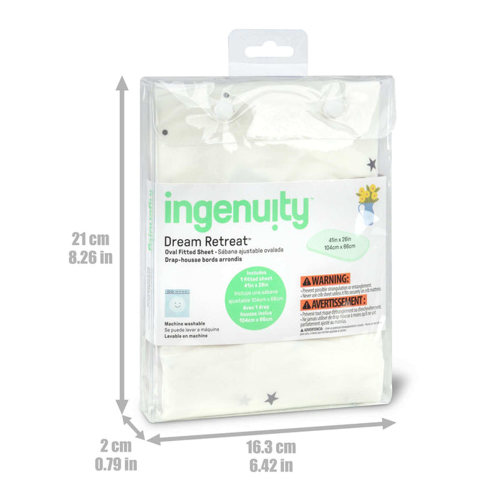 Ingenuity Dream Retreat Oval Fitted Replacement Sheet