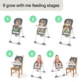 Ingenuity Full Course Convertible 6-in-1 High Chair in Astro