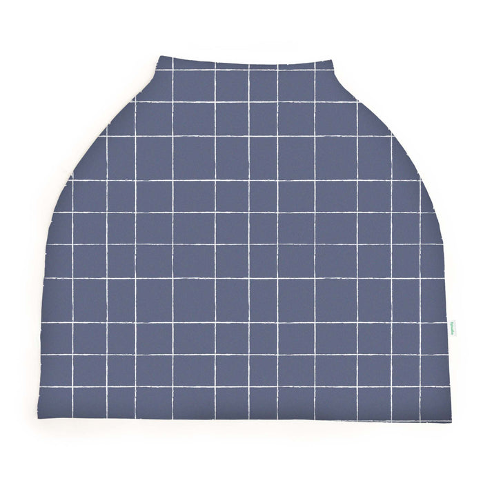 Ingenuity Good to Go 4-in-1 Multi-Use Cover in Libby pattern showing nursing cover and infinity scarf functions