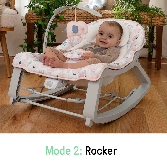 Keep Cozy 3-in-1 Baby Bouncer Rocker Seat - Burst