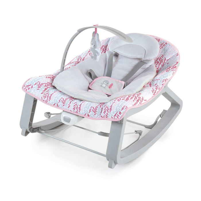 Ingenuity Keep Cozy 3-in-1 Grow with Me Baby Bouncer, Rocker & Toddler Seat, Lily