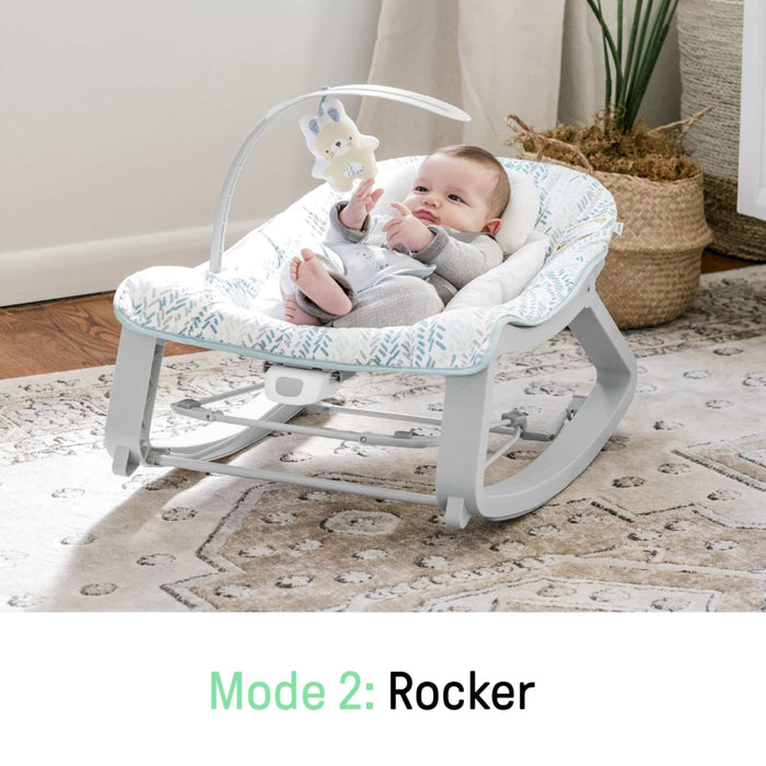 Ingenuity Keep Cozy 3-in-1 Grow with Me Baby Bouncer, Rocker & Toddler Seat, Lily