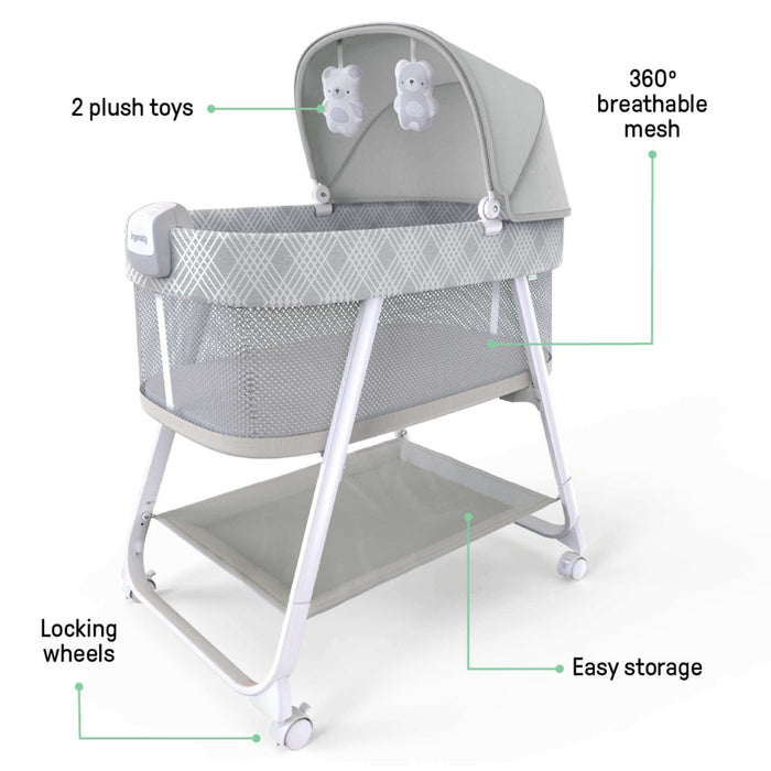 Ingenuity Lullanight Soothing Bassinet - Gem