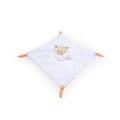 Ingenuity Premium Soft Plush Lovey Sheppy the Sheep baby soothing blanket with knotted corners