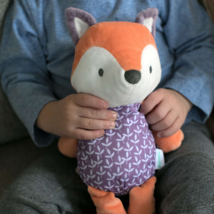 Ingenuity Premium Soft Plush Kitt the Fox stuffed animal toy for baby cuddles