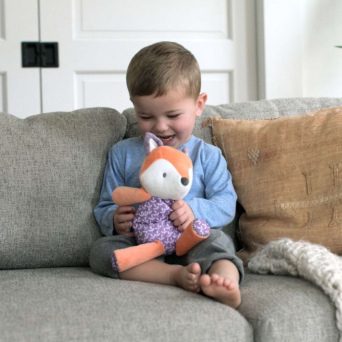 Ingenuity Premium Soft Plush Kitt the Fox stuffed animal toy for babies