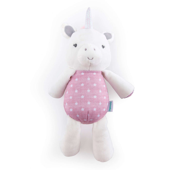 Ingenuity Premium Soft Plush Shimmy the Unicorn stuffed animal toy for baby cuddles