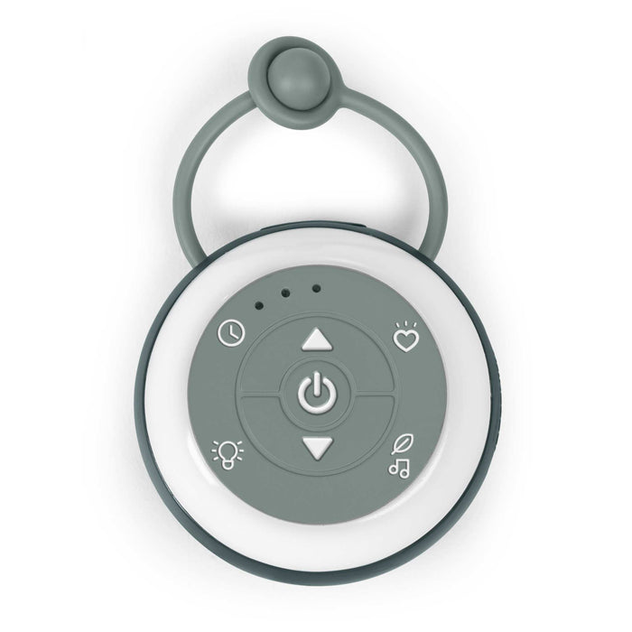 Ingenuity Serenity Glow Portable Soother, On-the-Go Baby Sound Machine with Lights & Nature Sounds