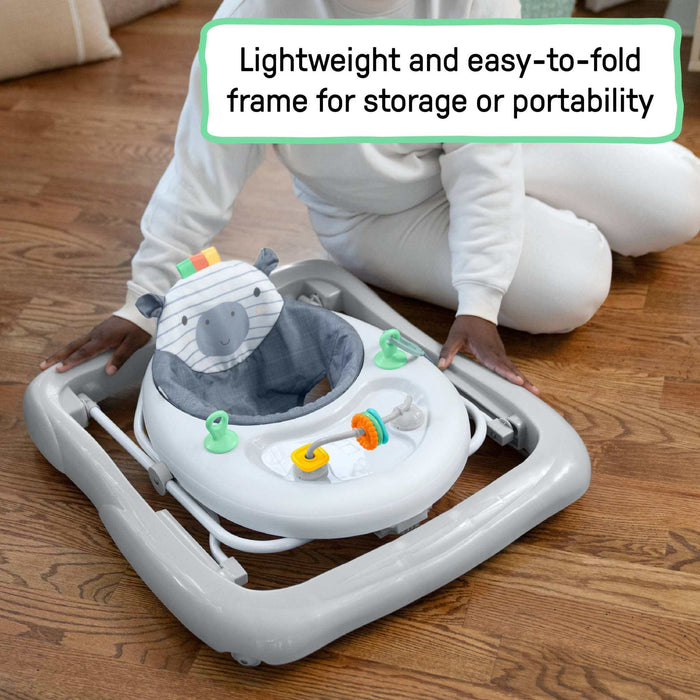 Ingenuity Smooth Strides Activity Walker - Chambray