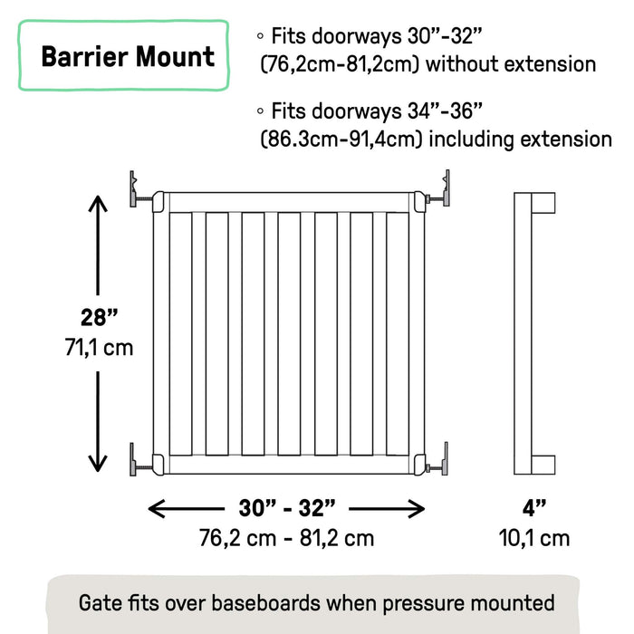 Baby Gate Ingenuity Doorway 36S Series Customizable