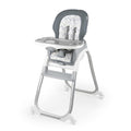 Ingenuity Trio Elite 3-in-1 high chair in slate gray with washable seat and removable BPA-free tray