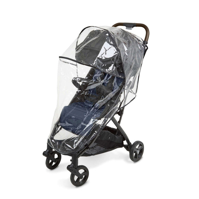 Ingenuity Universal Stroller Rain Cover, Baby Weather Shield, Fits Most Strollers, Vented Airflow, High Visibility, Easy Install & Storage  Clear