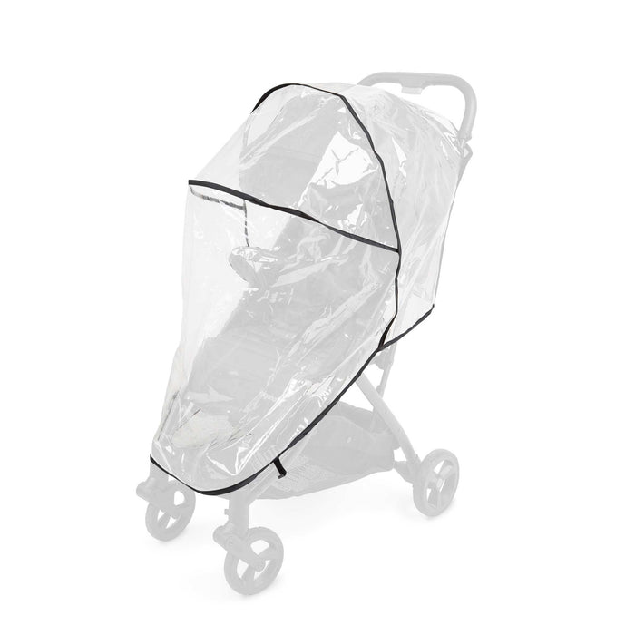 Ingenuity Universal Stroller Rain Cover, Baby Weather Shield, Fits Most Strollers, Vented Airflow, High Visibility, Easy Install & Storage  Clear