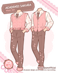 (Interest Check) Academic Sakura Masc Set